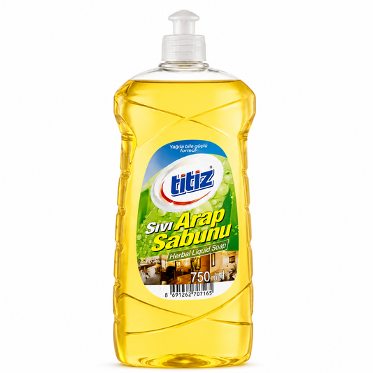 Titiz Liquid Soft Soap 1000ml multi-purpose household cleaner for floors furniture kitchen and bathroom surfaces