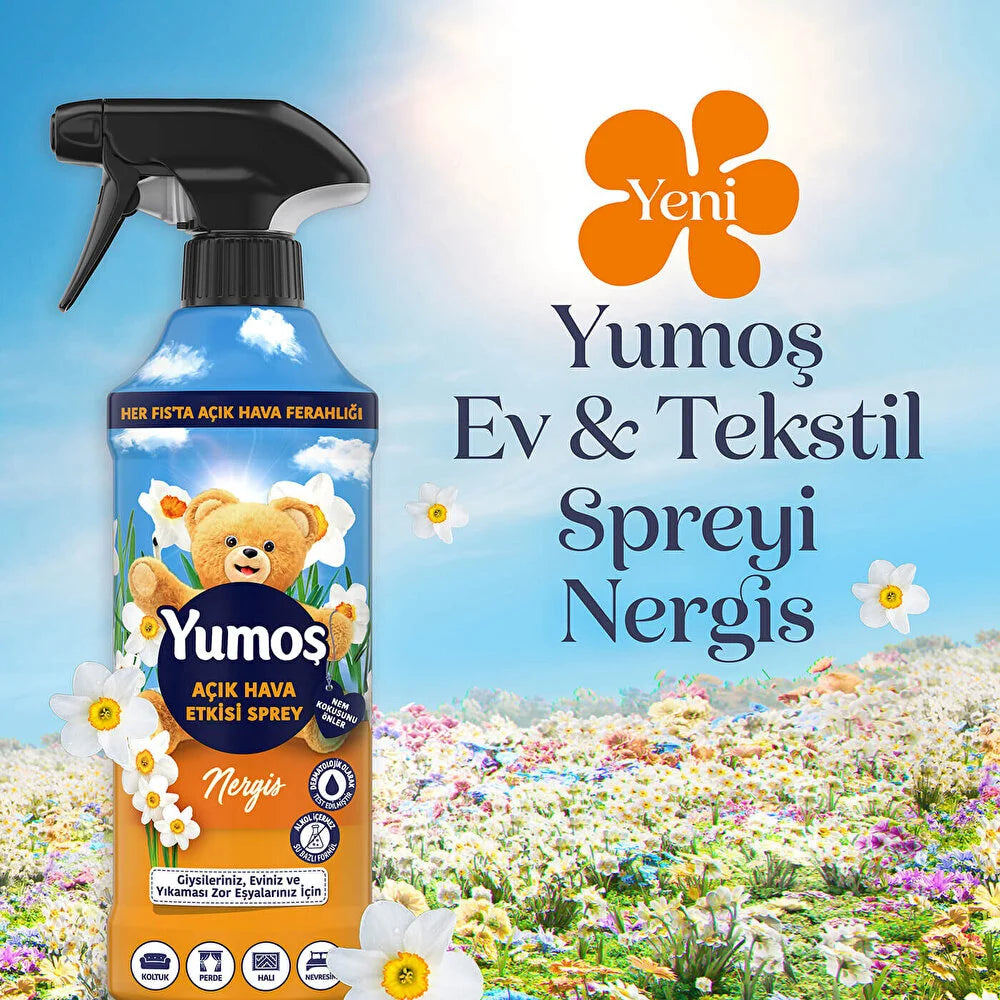 Yumoş Ev & Kumaş Spreyi Nergis 430 ml