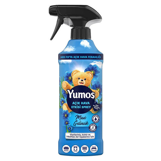 Yumos Home & Fabric Spray Open Air Effect Spray Blue Poppy 430 ml